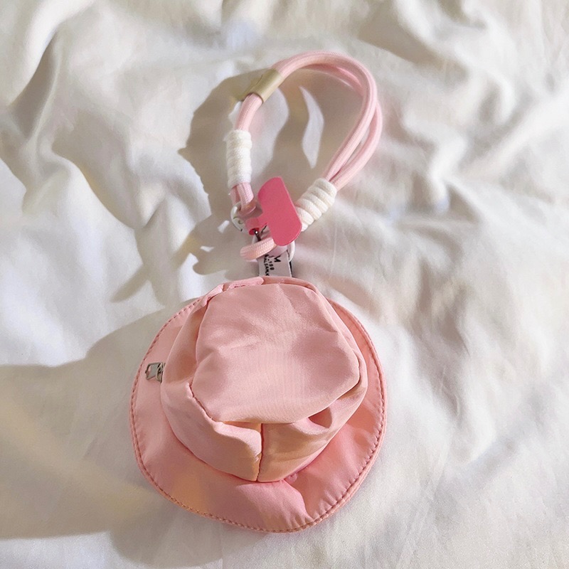 🐟 經典漁夫帽造型零錢包掛飾/墊片掛繩收納小包-規格圖3