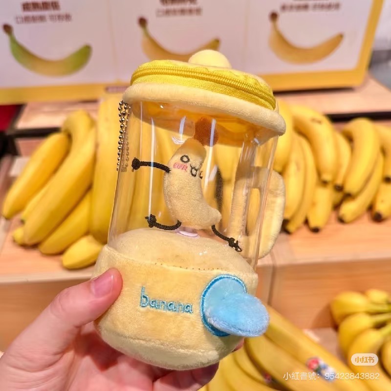 🍊 一拉就轉！會動的果汁機掛件/背包掛飾/玩具-細節圖4