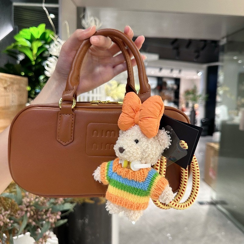 🎀 蝴蝶結針織衫小熊掛飾/包包掛件/掛繩-細節圖4