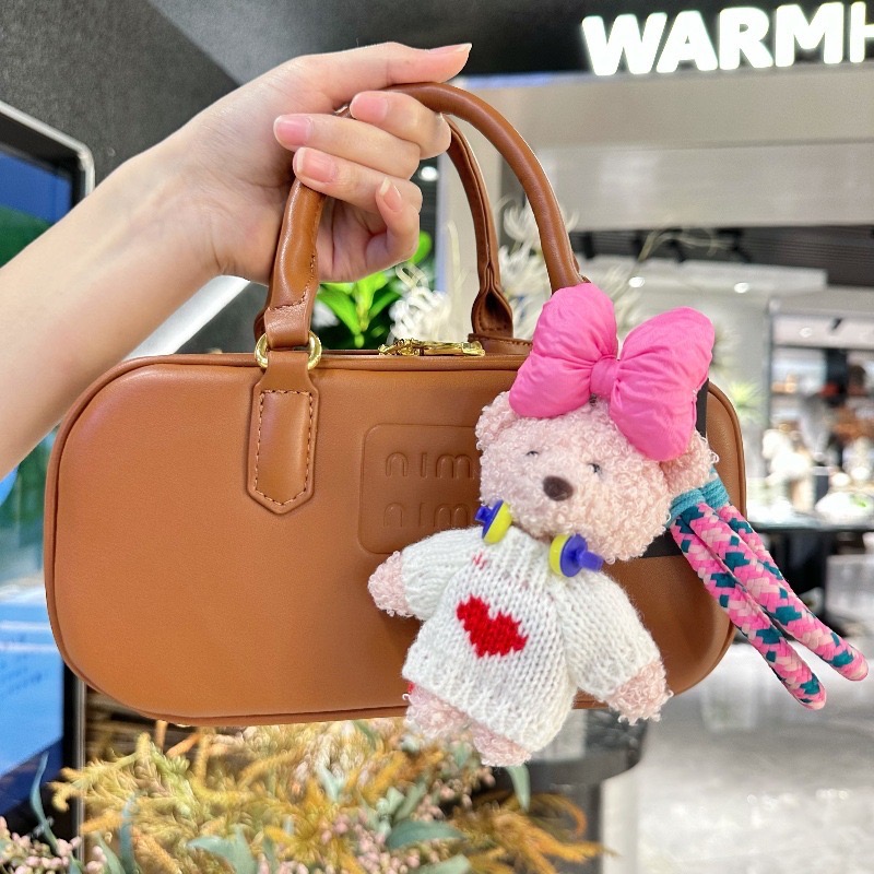 🎀 蝴蝶結針織衫小熊掛飾/包包掛件/掛繩-細節圖5