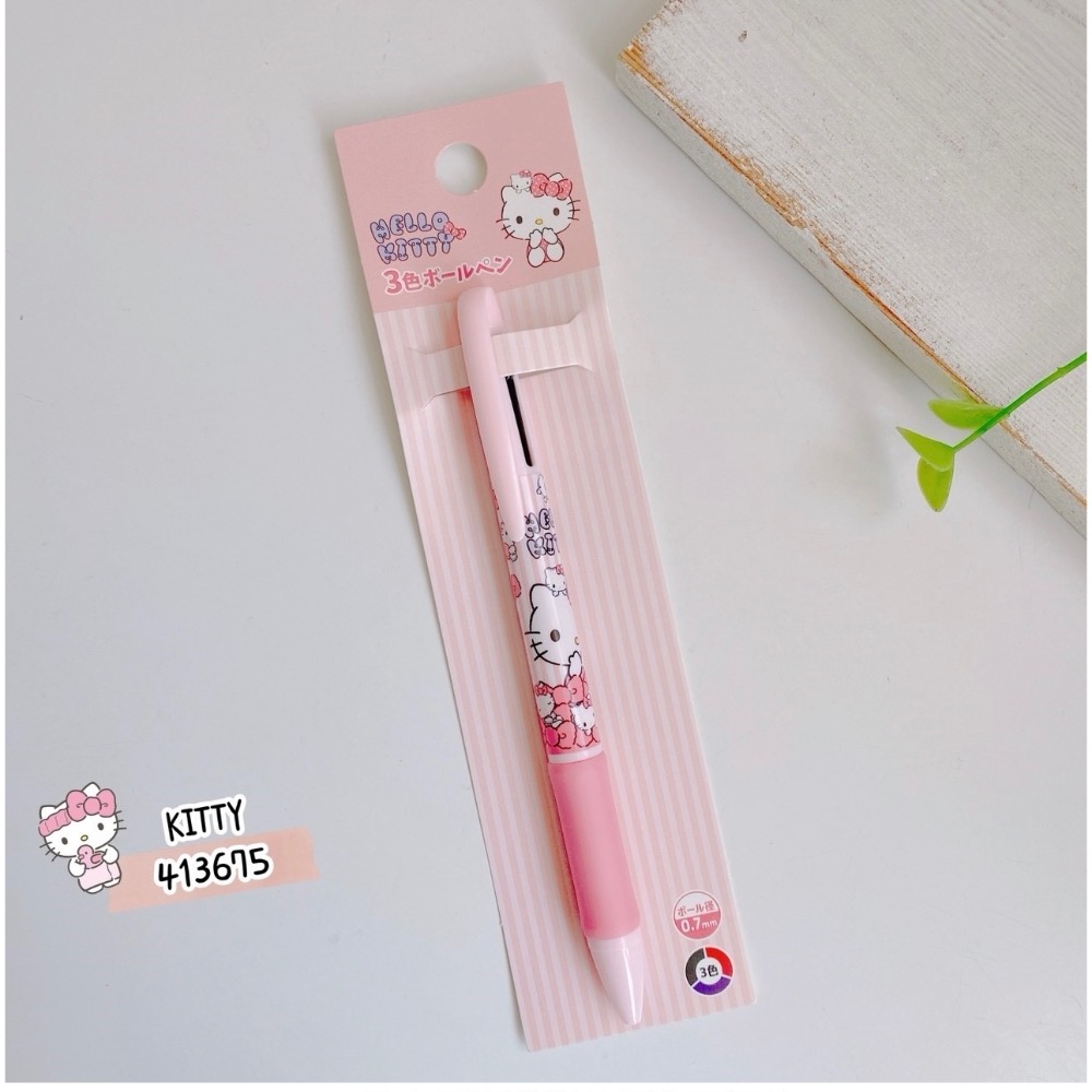 🌸 多款造型！三麗鷗超值三色筆/原子筆-規格圖5
