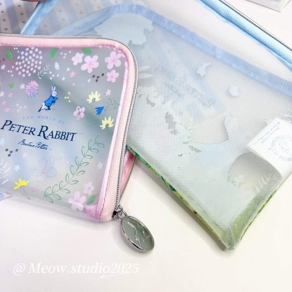 🐰 比得兔側開拉鍊收納袋/筆袋-細節圖4