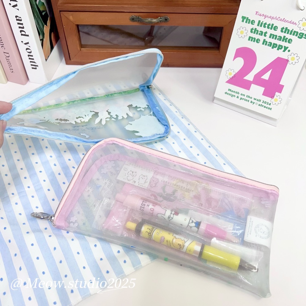 🐰 比得兔側開拉鍊收納袋/筆袋-細節圖5