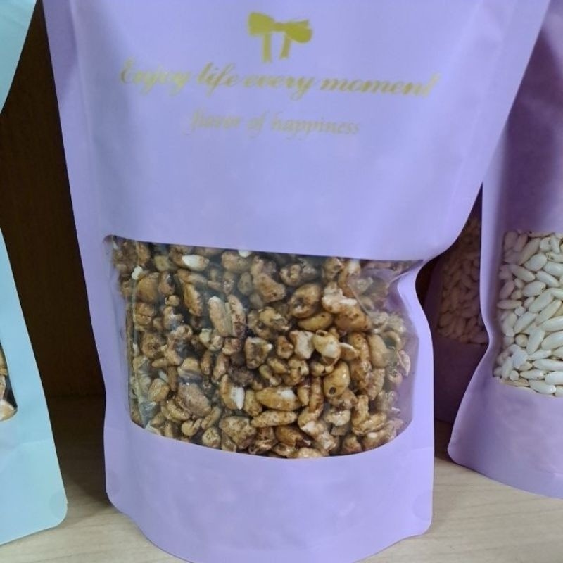 玉竹軒米香小舖-手工甜米粒米香(玉米、胚芽、原味、黑糖、小麥)100克/包、椒鹽薏仁65克/包**冷凍下單區(另有常溫)-規格圖1