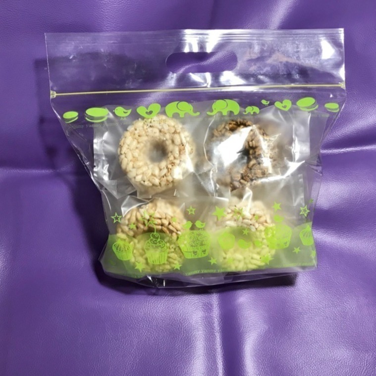 玉竹軒米香小舖-小甜圈素顏包12入/包(原味/黑糖/胚芽/小麥/綜合)-細節圖2