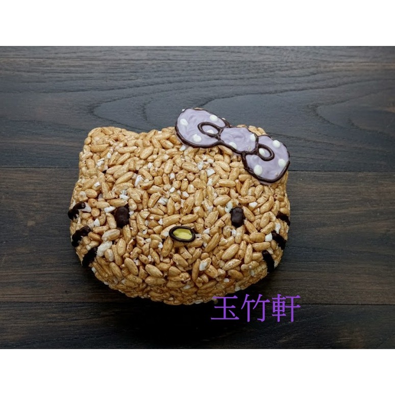 玉竹軒米香小舖-造型款2D立體無嘴貓大頭-細節圖2