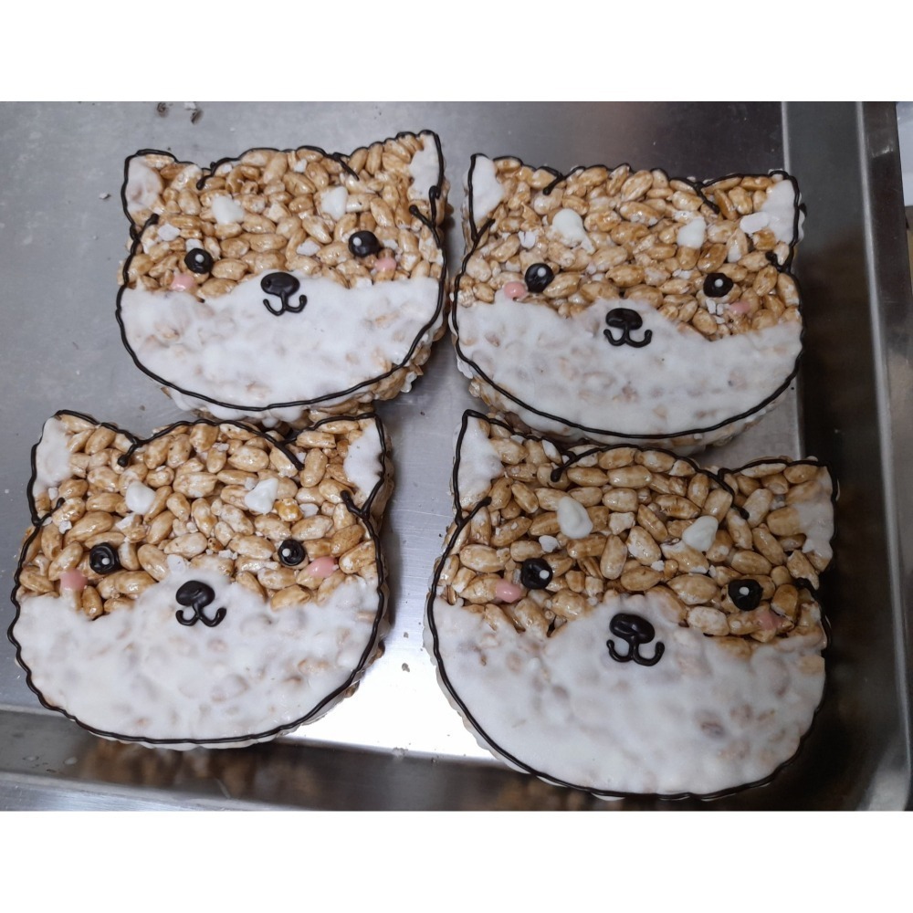 玉竹軒米香小舖-造型款(裸裝)-瑪爾濟斯/柯基/柴犬(單種品項.口味至少10個)-細節圖6