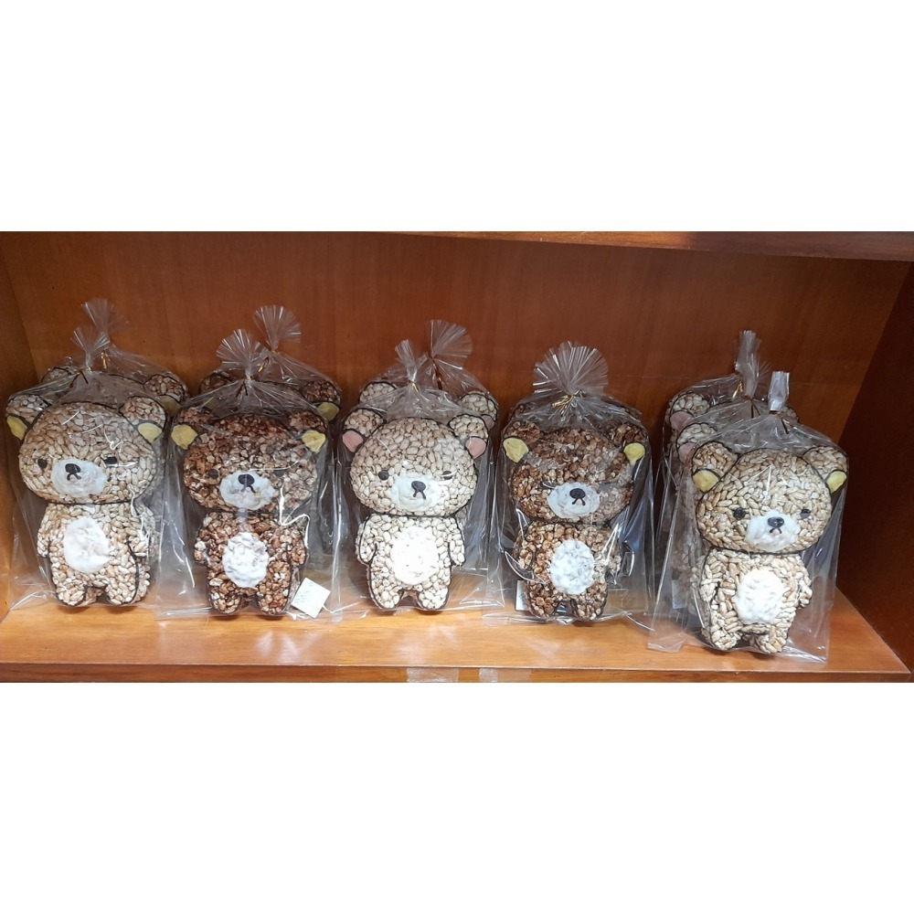 玉竹軒米香小舖-造型款(裸裝)-全身拉拉熊20*14.4.5公分(原味/黑糖/胚芽米/小麥/玉米)-細節圖5