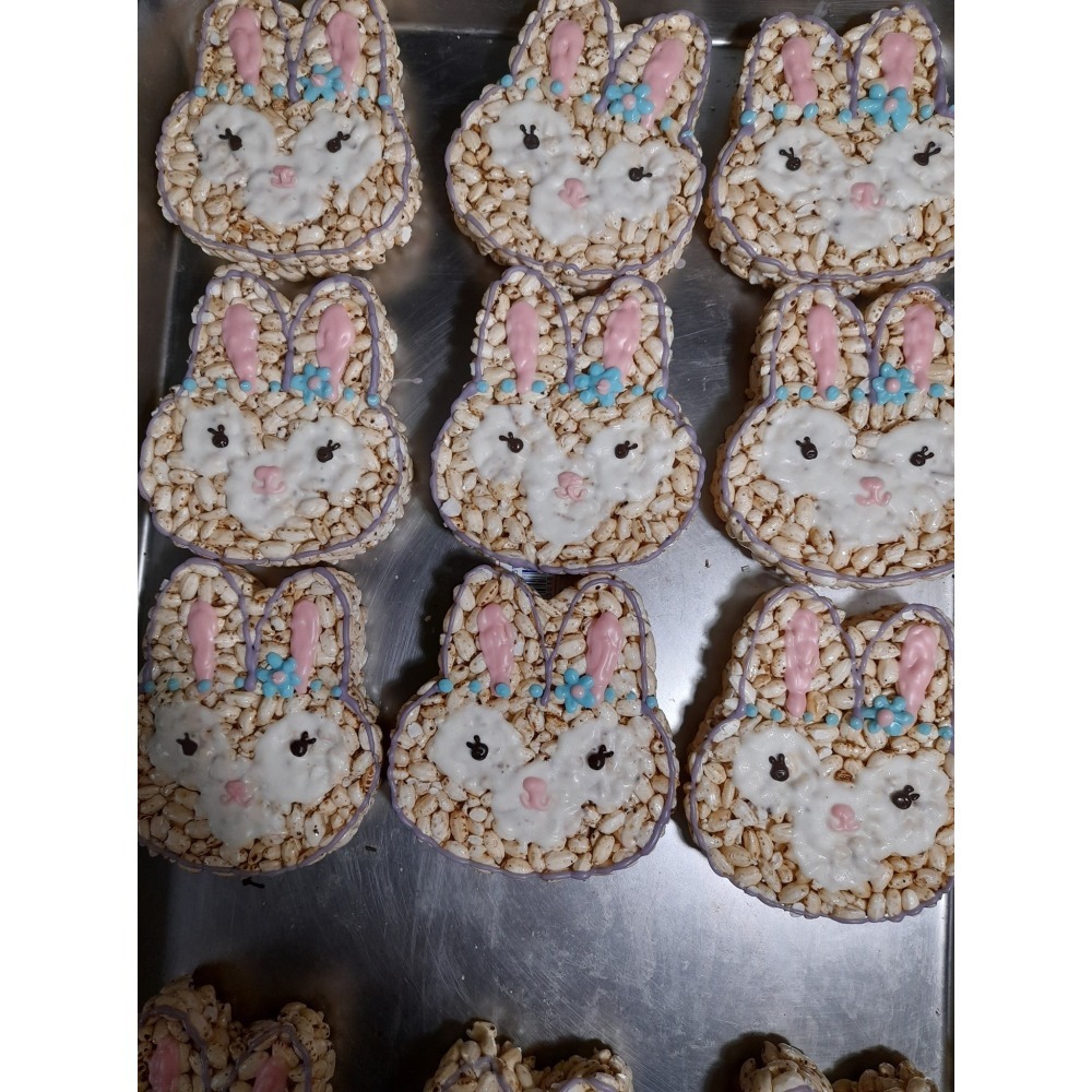 玉竹軒米香小舖-造型款(棒棒)-紫花兔10公分(單種品項.口味至少10個)-細節圖2