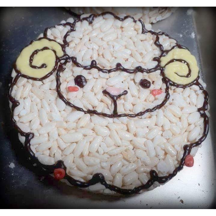 玉竹軒米香小舖-造型款(棒棒)-15公分羊咩咩(單種品項.口味至少10個)-細節圖2