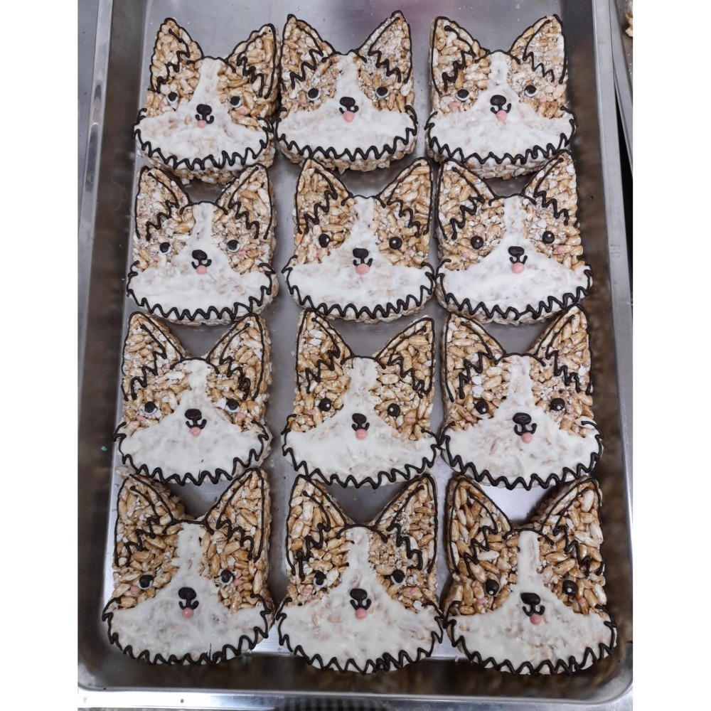 玉竹軒米香小舖-造型款(棒棒)-瑪爾濟斯/柯基/柴犬(單種品項.口味至少10個)-細節圖2