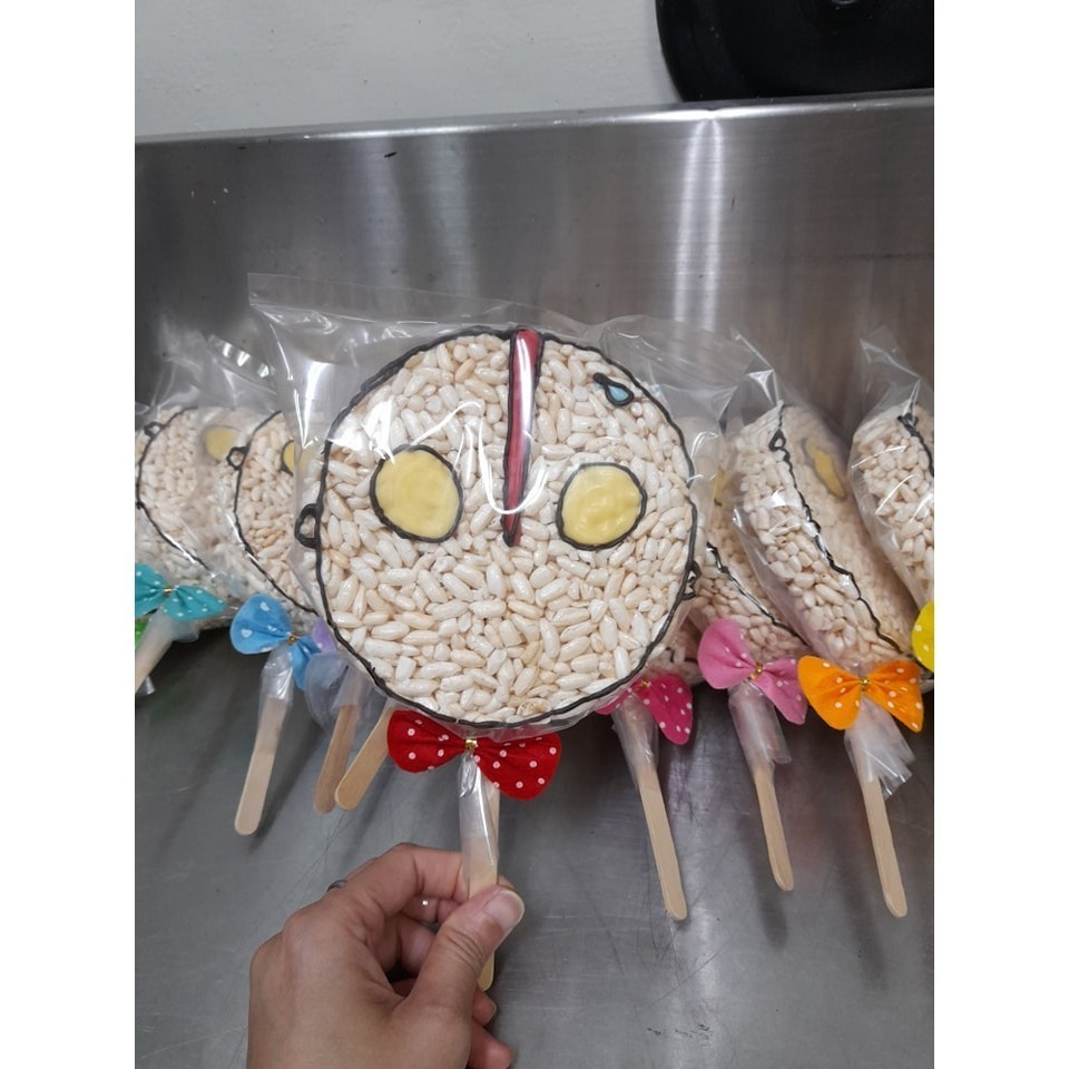 玉竹軒米香小舖-造型款(棒棒)-15cm超人力霸王(單種品項.口味至少10個)-細節圖2