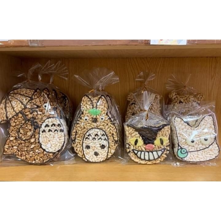 玉竹軒米香小舖-造型款(裸裝)-拿傘的胖龍貓(單種品項.口味至少10個)-細節圖5