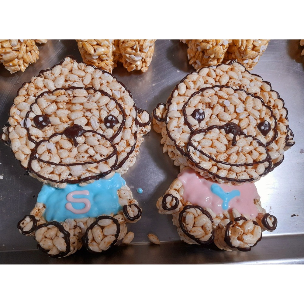 玉竹軒米香小舖-造型款(裸裝)-17公分T恤猴(單種品項.口味至少10個)-細節圖2