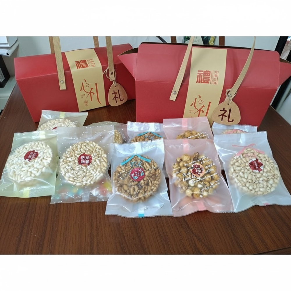 玉竹軒米香小舖-造型KOP包裝-9公分米香-原味/黑糖/胚芽米/小麥/玉米(單種品項.口味至少10個)-細節圖3