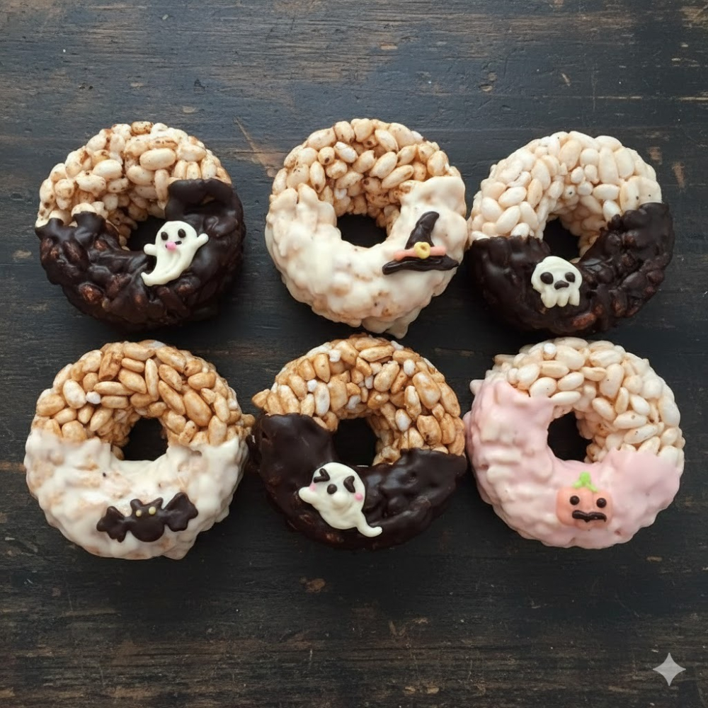玉竹軒米香小舖-造型款(裸裝)-萬聖小甜圈(7cm)(單種品項.口味至少10個)-細節圖3