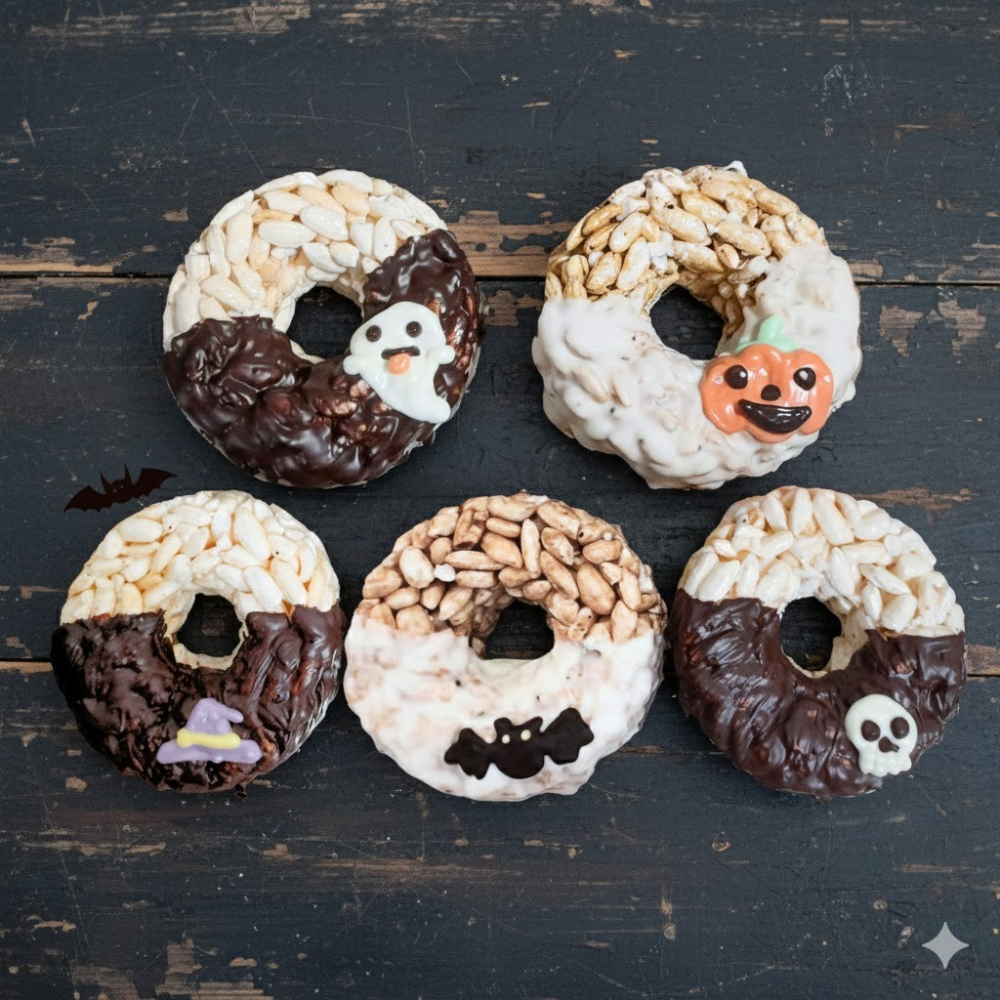 玉竹軒米香小舖-造型款(裸裝)-萬聖小甜圈(7cm)(單種品項.口味至少10個)-細節圖5