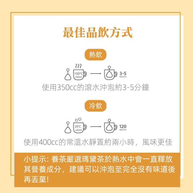 Yumthe 漾草方 脈輪瑪黛洋甘菊茶 2.5g x 15茶包/盒 促進新陳代謝 緩解負擔-細節圖10