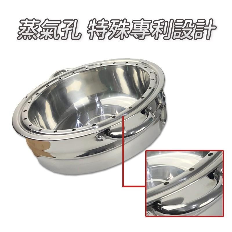 蒸籠 6人份 到 15人份 都可以直接使用 304不鏽鋼 萬用蒸鍋 SGS 適用 大同電鍋 加高鍋蓋 蒸正有料-細節圖4