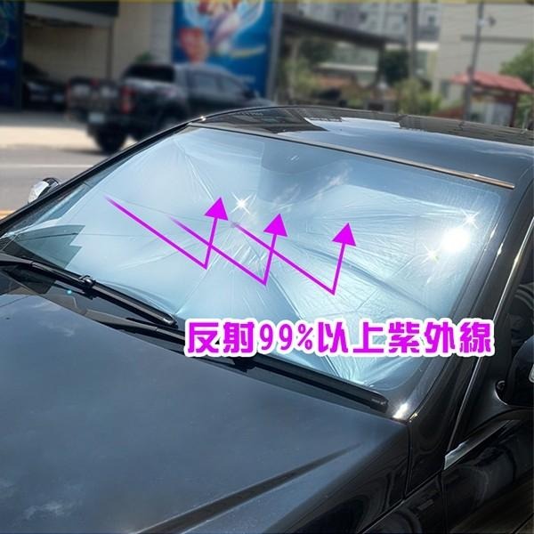 傘式車用遮陽傘 汽車前擋遮陽傘 汽車遮陽 防曬傘式 車用遮陽 可折疊 自動伸縮 前擋風玻璃 汽車遮陽板 買樂購-細節圖6