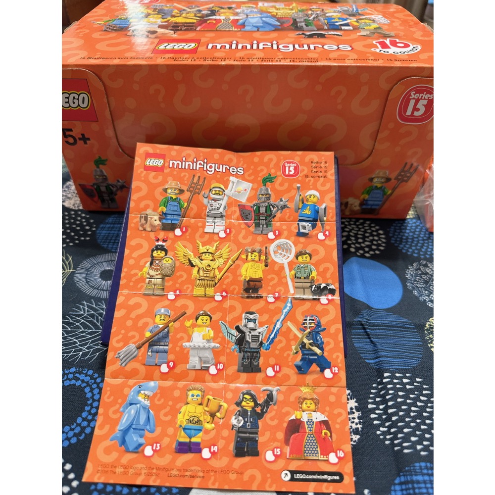 🎀全套16隻 不重複 全新未拆封🎀 LEGO 71011_2016 樂高15代人偶包-細節圖2