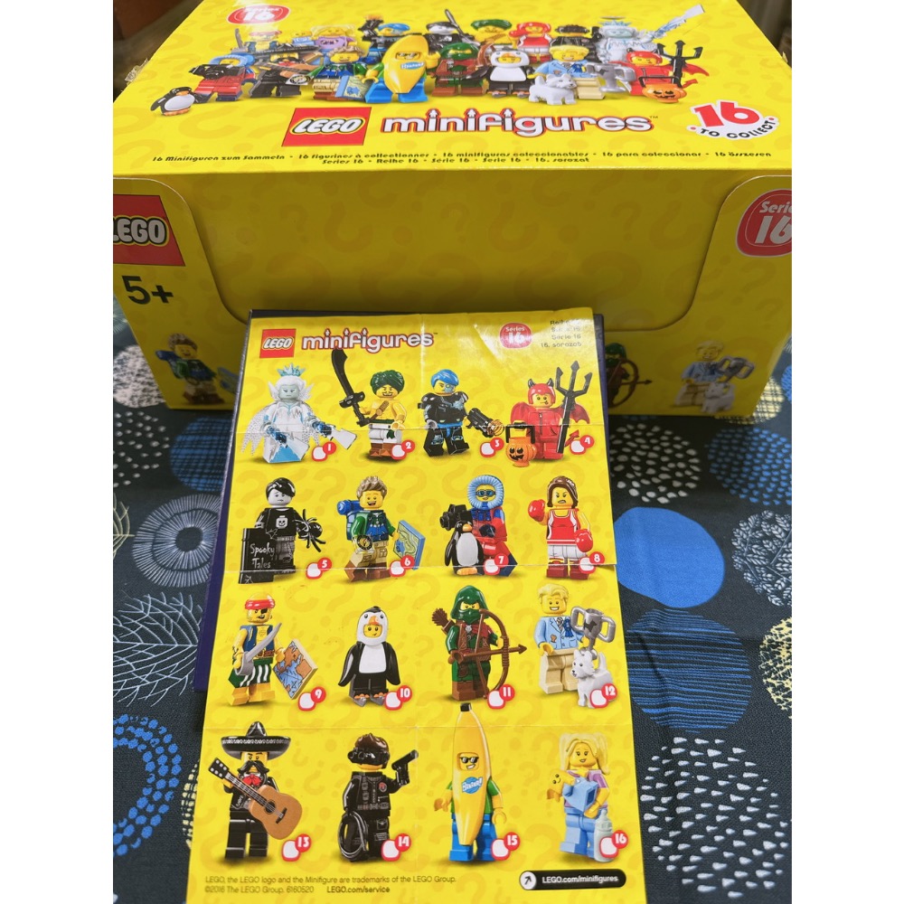 🎀全套16隻 不重複 全新未拆封🎀 LEGO 71013_2016樂高16代人偶包-細節圖2