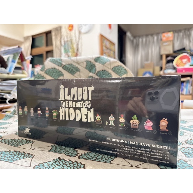 POP MART 泡泡瑪特 LABUBU THE MONSTER 看不見我系列 盲盒 拉布布 公仔-細節圖5