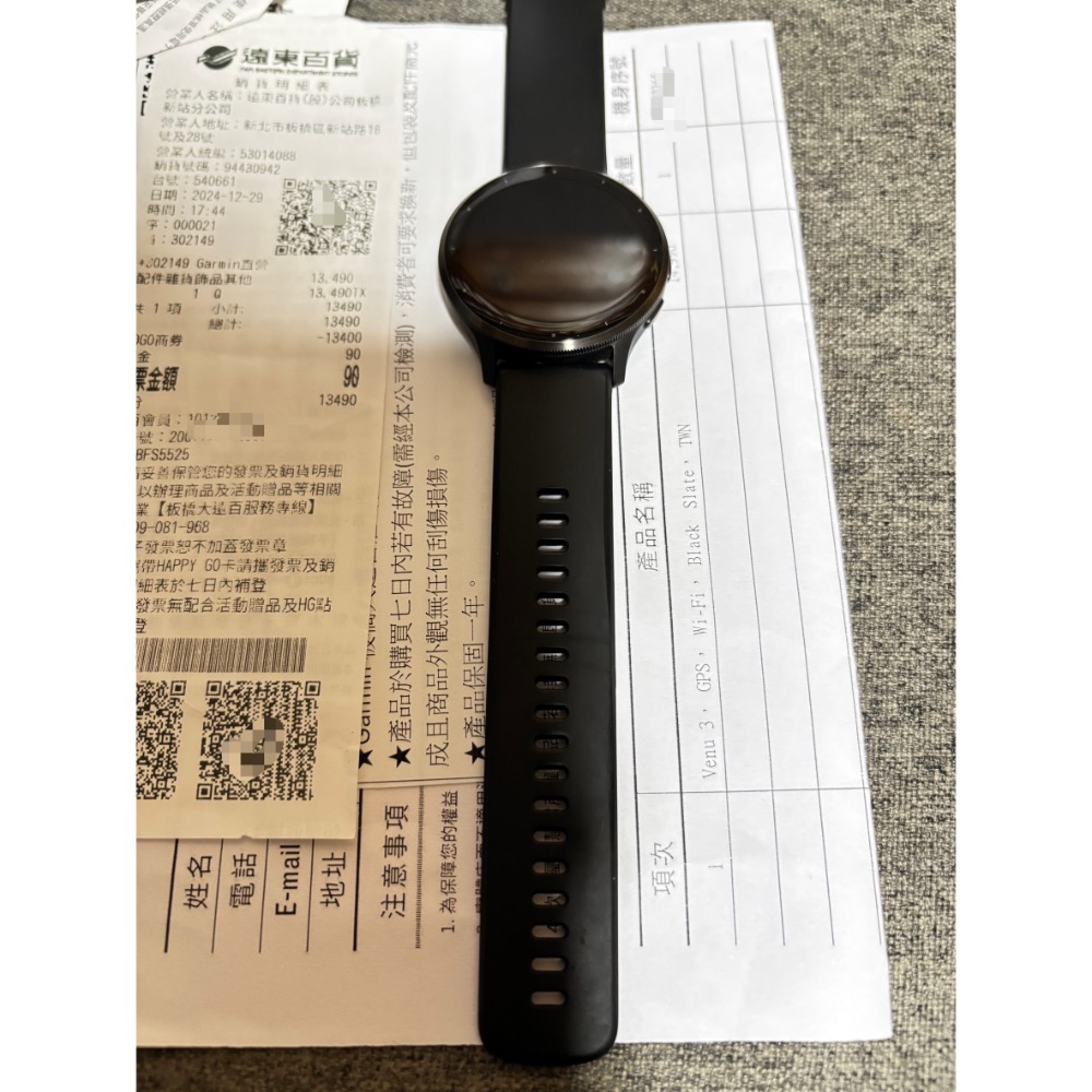 二手GARMIN VENU 3(功能正常)-細節圖4