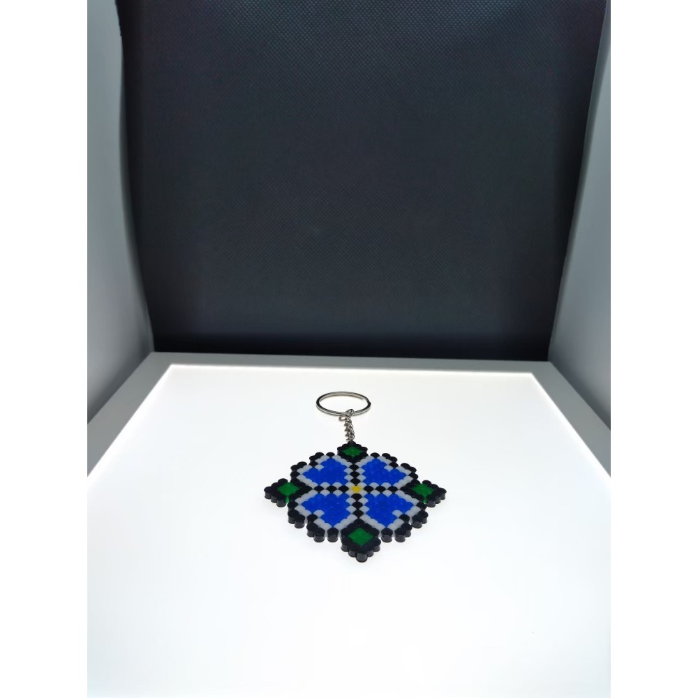 #2大花朵鑰匙圈-規格圖1