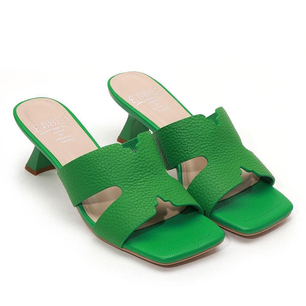 三輝皮鞋台灣設計師fnace真皮 牛皮H家風格貓跟鞋中跟拖鞋 方頭酒杯跟拖鞋中跟鞋高跟拖鞋低跟拖鞋涼拖鞋 原創作品 專櫃-細節圖9