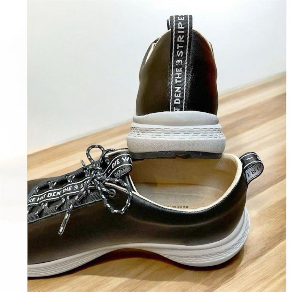 三輝皮鞋台灣製真皮運動鞋 羊皮休閒鞋 輕量鞋 真皮休閒鞋 情侶鞋 休閒鞋男 運動鞋男 babala寬楦圓頭綁帶素面慢跑鞋-細節圖10