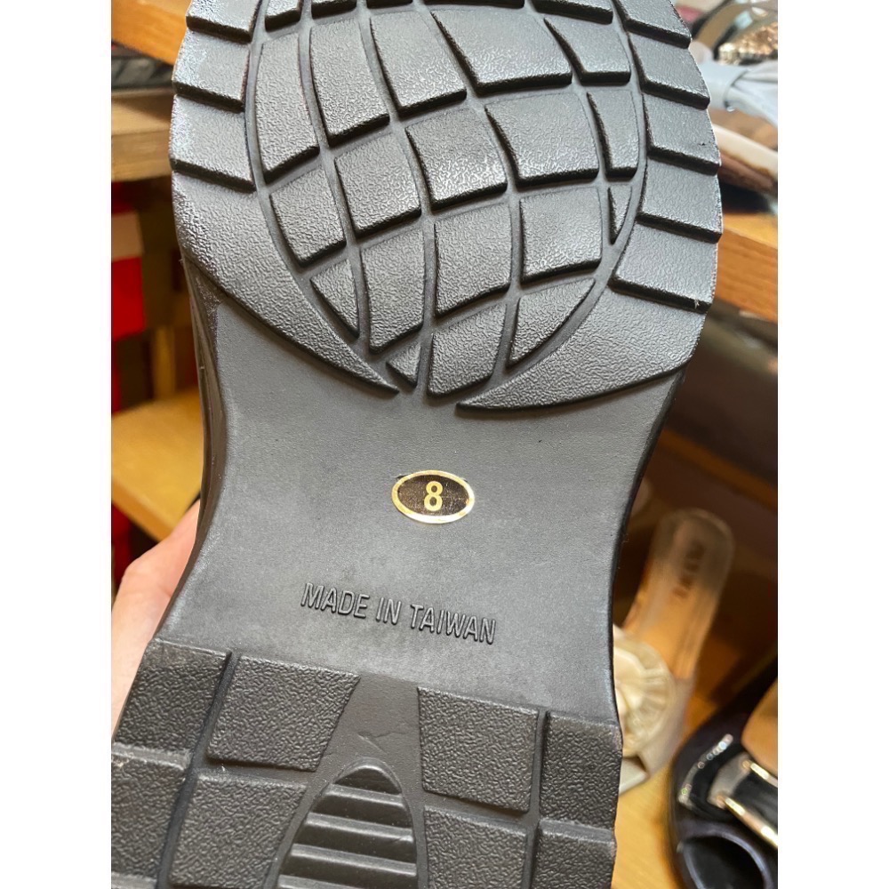 三輝皮鞋台灣製 真皮休閒鞋 牛皮休閒鞋 氣墊皮鞋 鞋底縫製固特異寬楦免綁帶氣墊休閒鞋 老師傅手工鞋 MIT 工作鞋安全鞋-細節圖4