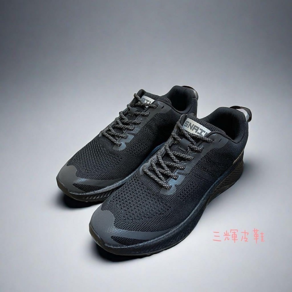 三輝皮鞋SNAIL蝸牛超輕量防水運動鞋 防油反光男飛線編織綁帶防潑水寬楦男休閒鞋健走鞋慢跑鞋 筋膜炎扁平足拇指外翻-規格圖10