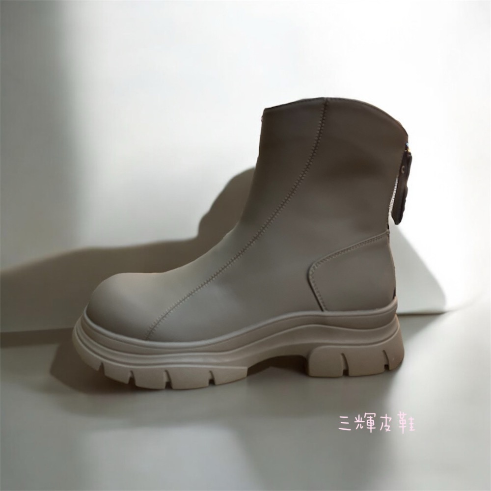 三輝皮鞋SNAIL蝸牛 超輕量防水彈性皮革 機能雪地止滑中筒靴 足底筋膜炎拇指外翻 厚底增高大頭鞋芒果頭德比鞋現貨加預購-規格圖11