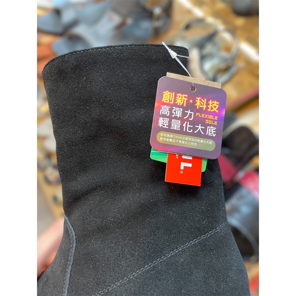 三輝皮鞋蝸牛Snail真皮雪靴 短靴 中筒靴 牛皮靴 平底靴 雪地靴 2way羊毛羊絨麂皮刷毛羊羔毛兩穿反折保暖防滑女靴-細節圖11