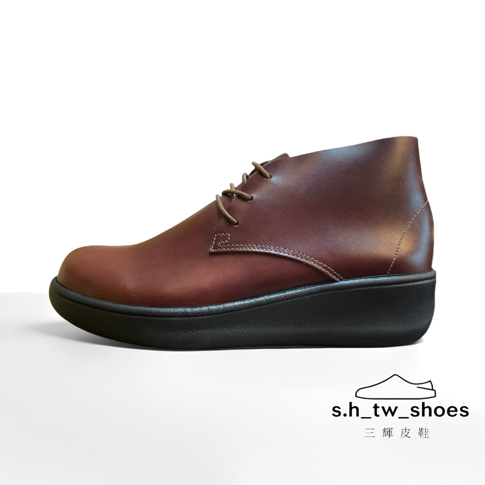 三輝皮鞋babala台灣製MIT真皮女靴 短靴牛皮靴踝靴高筒皮鞋馬丁靴平底靴厚底靴高筒靴三孔靴厚底鞋增高靴小尺碼女鞋-規格圖11