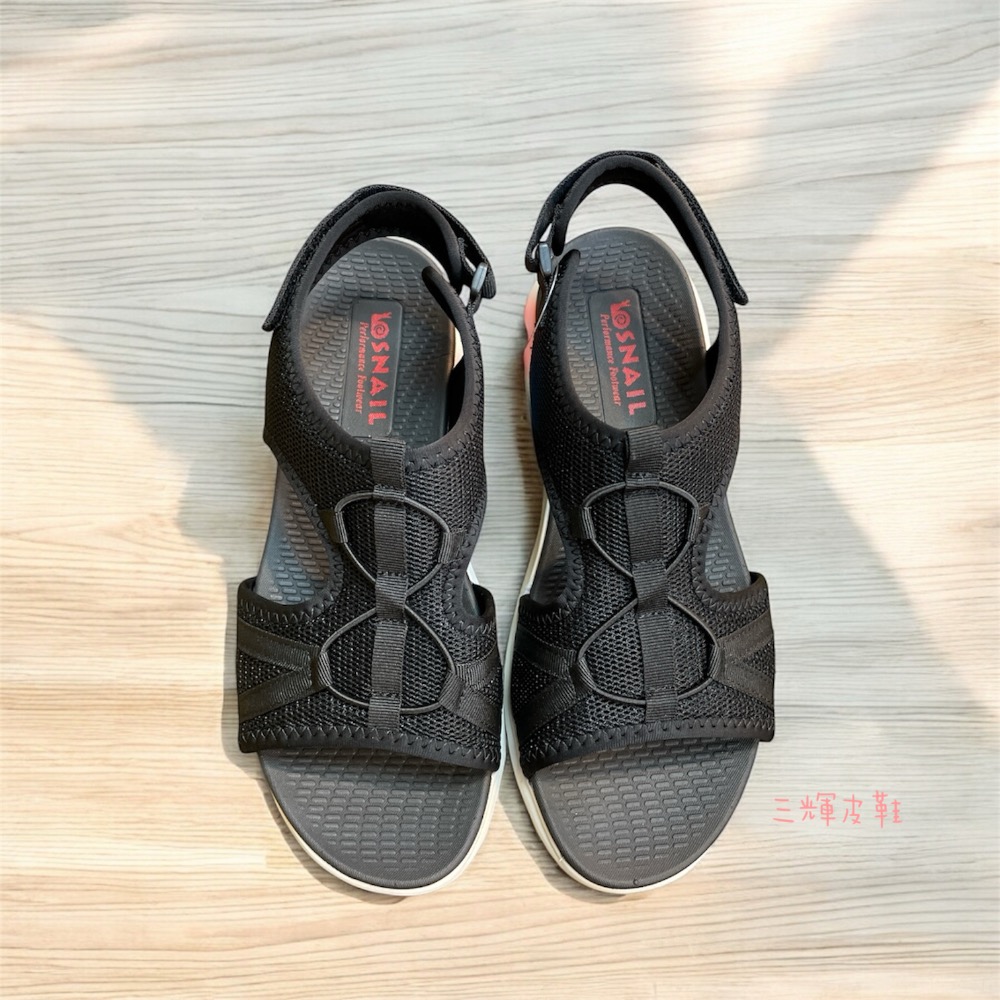 三輝皮鞋SNAIL超輕量 人體工學防水針織運動涼鞋健走鞋 蝸牛專利大底氣墊止滑室內涼拖戶外涼鞋 大腳41 42現貨加預購-細節圖7