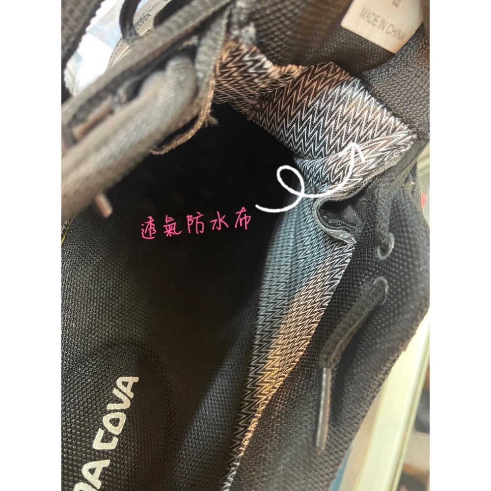 三輝皮鞋SINA COVA低筒靜態防水登山鞋 防潑水運動鞋 超抓力越野鞋紅螞蟻網眼寬楦健走鞋/耐磨/透氣/彈力防滑跑鞋-細節圖5