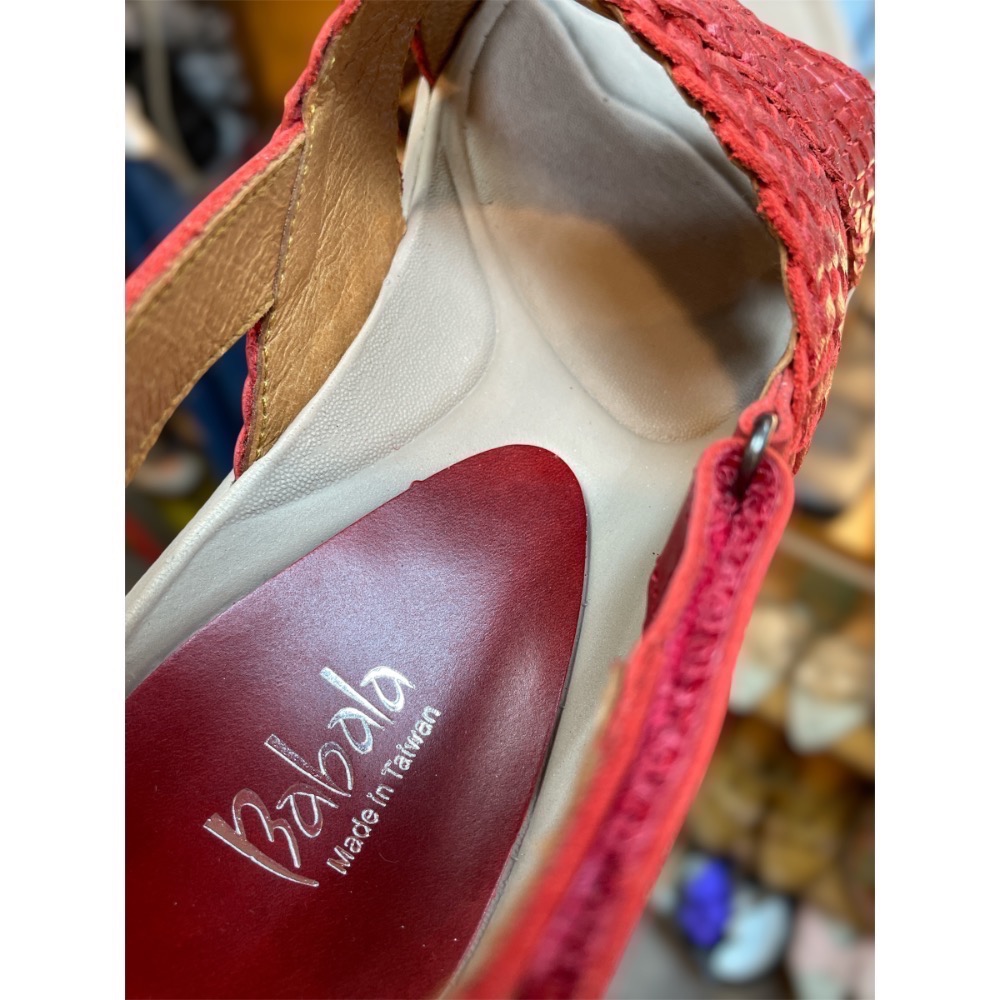 三輝皮鞋台灣製全真皮 羊皮編織足弓支撐可調整魔鬼粘超輕量交叉平底涼鞋 MIT 寬楦拇指外翻足底筋膜炎女厚底涼鞋-細節圖11