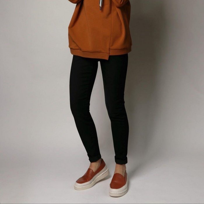 三輝皮鞋台灣fnace全真皮 牛皮軟Q鞋底縫製厚底吐司鞋 深口套腳軟皮軟底懶人鞋休閒鞋餅乾鞋平底鞋滑板增高鞋麵包鞋零碼-細節圖8