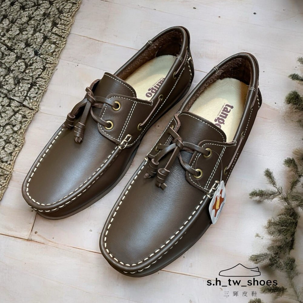 三輝皮鞋台灣製全真皮 牛皮免綁帶經典帆船鞋 獨家訂製鐵灰色 手工男休閒鞋老師傅訂作鞋MIT豆豆鞋雷根鞋樂福鞋開車鞋一腳蹬-細節圖7