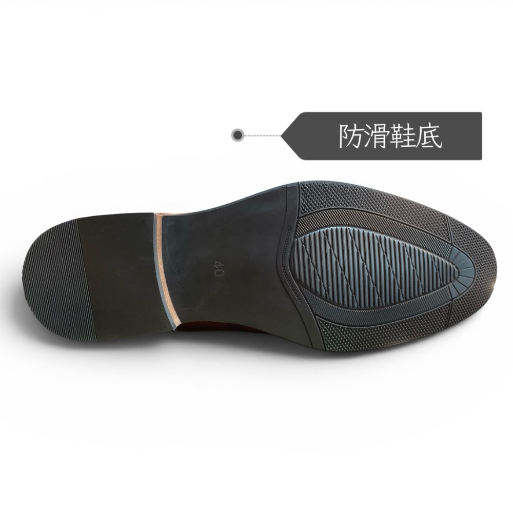 三輝皮鞋真皮牛津鞋 氣墊皮鞋 尖頭皮鞋 皮鞋男 德比鞋 上班鞋 商務鞋 婚鞋 牛皮英倫布洛克雕花渲染擦色韓版綁帶紳士皮鞋-細節圖8