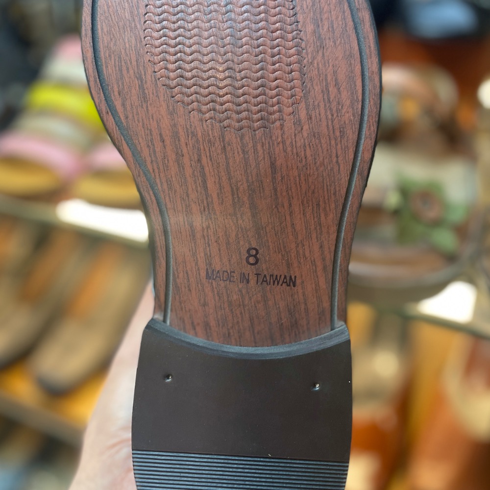 三輝皮鞋台灣製 真皮德比鞋 真皮牛津鞋 牛皮英倫一字橫紋素面尖頭布洛克雕花三接頭綁帶男皮鞋 MIT手工鞋紳士商務上班婚鞋-細節圖4