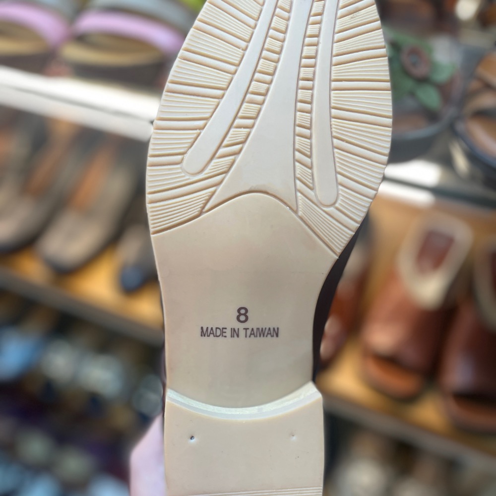 三輝皮鞋台灣製 真皮德比鞋 真皮牛津鞋 牛皮英倫一字橫紋素面尖頭布洛克雕花三接頭綁帶男皮鞋 MIT手工鞋紳士商務上班婚鞋-細節圖8