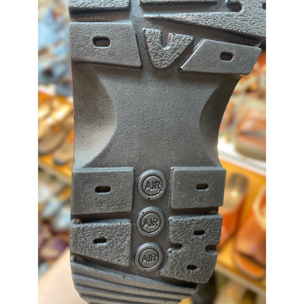 三輝皮鞋台灣製全真皮 BLEWS牛皮專利輕量化雙氣墊休閒鞋 鞋底縫製固特異 MIT老師傅手工鞋 免綁帶工作旅遊安全鞋-細節圖6