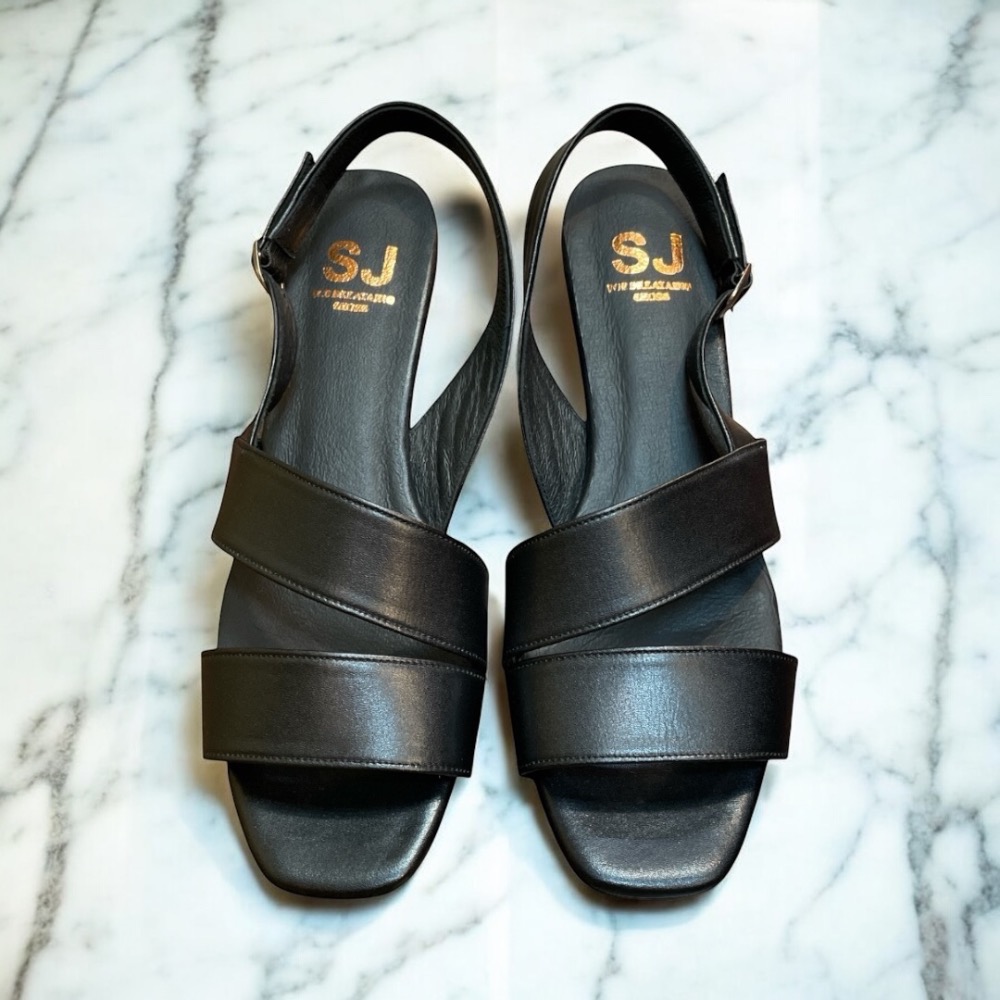 三輝皮鞋台灣製全真皮 柔軟羊皮氣質寬帶二字橫條低跟涼鞋 顯瘦顯腿長斜條紋高跟中跟後帶涼鞋 酒杯跟貓跟鞋羅馬涼鞋MIT現貨-細節圖5