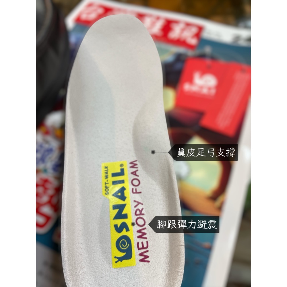 三輝皮鞋SNAIL真皮氣墊皮鞋 樂福鞋女 真皮休閒鞋 休閒皮鞋 牛皮鞋底縫製超輕量固特異足弓支撐上班鞋護士鞋大尺碼女鞋-細節圖5