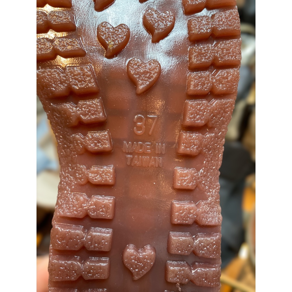 三輝皮鞋台灣製全真皮 MIT老師傅手工鞋 牛皮交叉編織撞色方頭寬楦文創女平底涼拖鞋生膠鞋底 拼色雙色拖鞋平底拖鞋-細節圖5