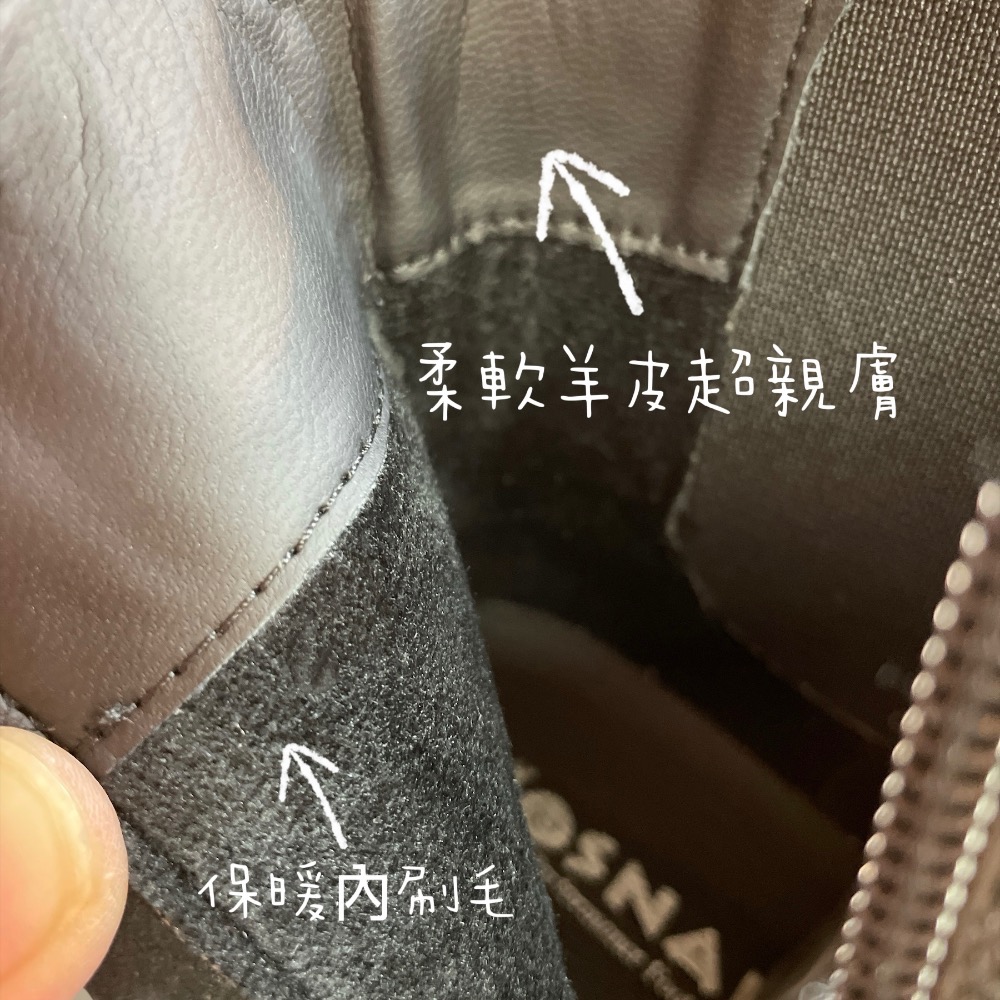 三輝皮鞋SNAIL蝸牛 真皮女靴 切爾西靴 牛皮靴 短靴 中筒靴 圓頭超輕量寬楦低跟靴 中跟靴粗跟增高厚底機車靴馬丁靴-細節圖10