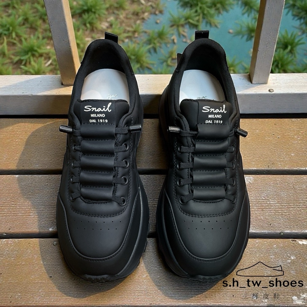 三輝皮鞋SNAIL蝸牛 防水運動鞋 防水休閒鞋 輕量鞋 大尺碼女鞋 防水鞋 免綁帶鞋 健走鞋 寬楦鞋 直套式機能雪地止滑-細節圖5
